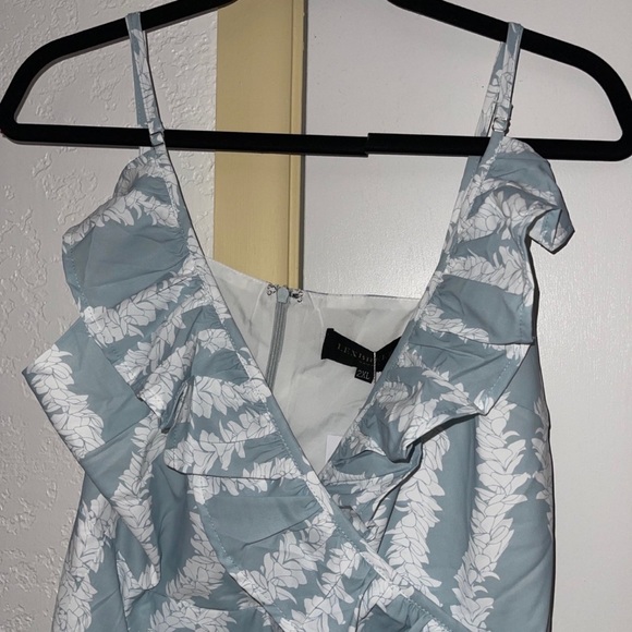 ❌❌❌ SOLD LPH❌❌❌ Lexbreezy Hawaii 🌺 Heeia Mini Wrap Dress NWT - Picture 8 of 9